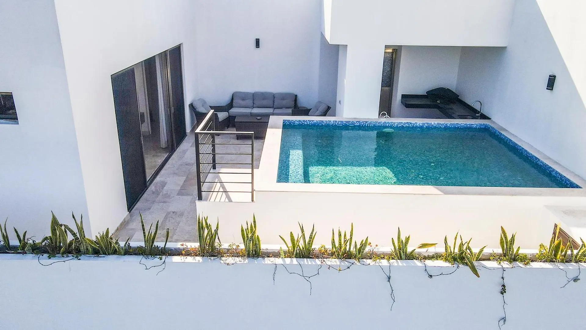 Luxe Penthouse With Rooftop Pool And Grill 툴룸 0*,  멕시코
